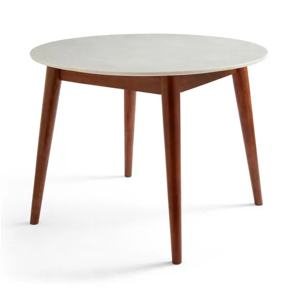 Thea Round Marble 4 Seater Dining Table 5
