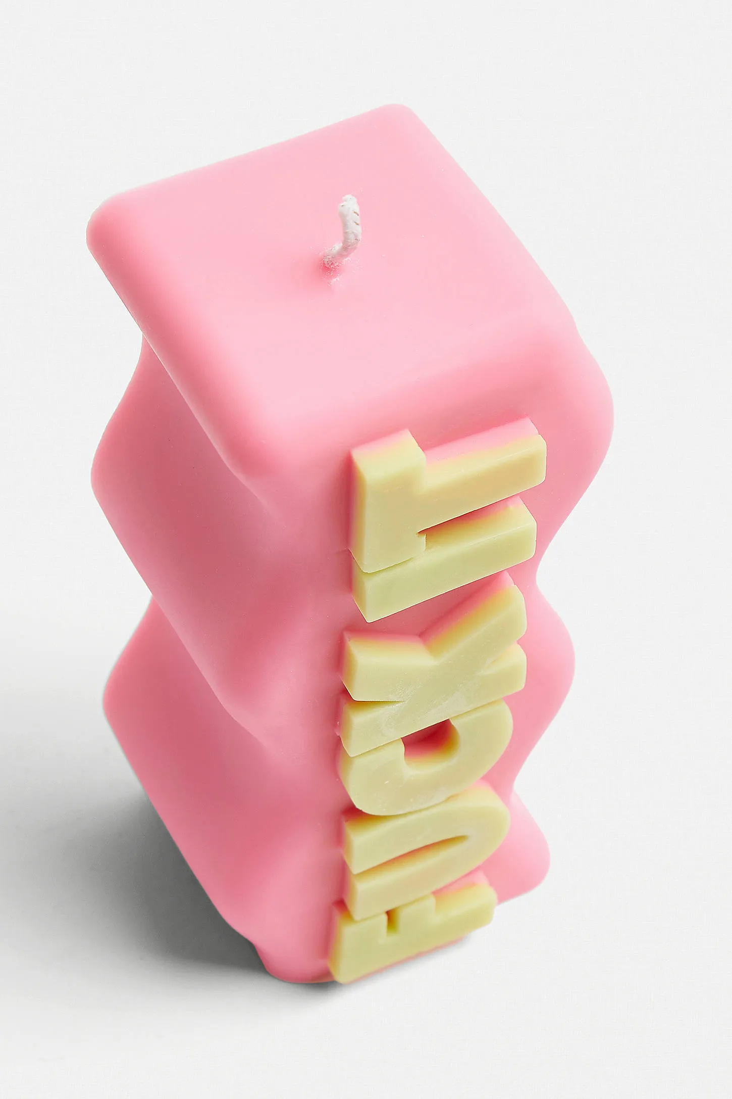 Wavey Casa Pink F*ck It Candle - Pink 15cm x 5cm x 5cm 2