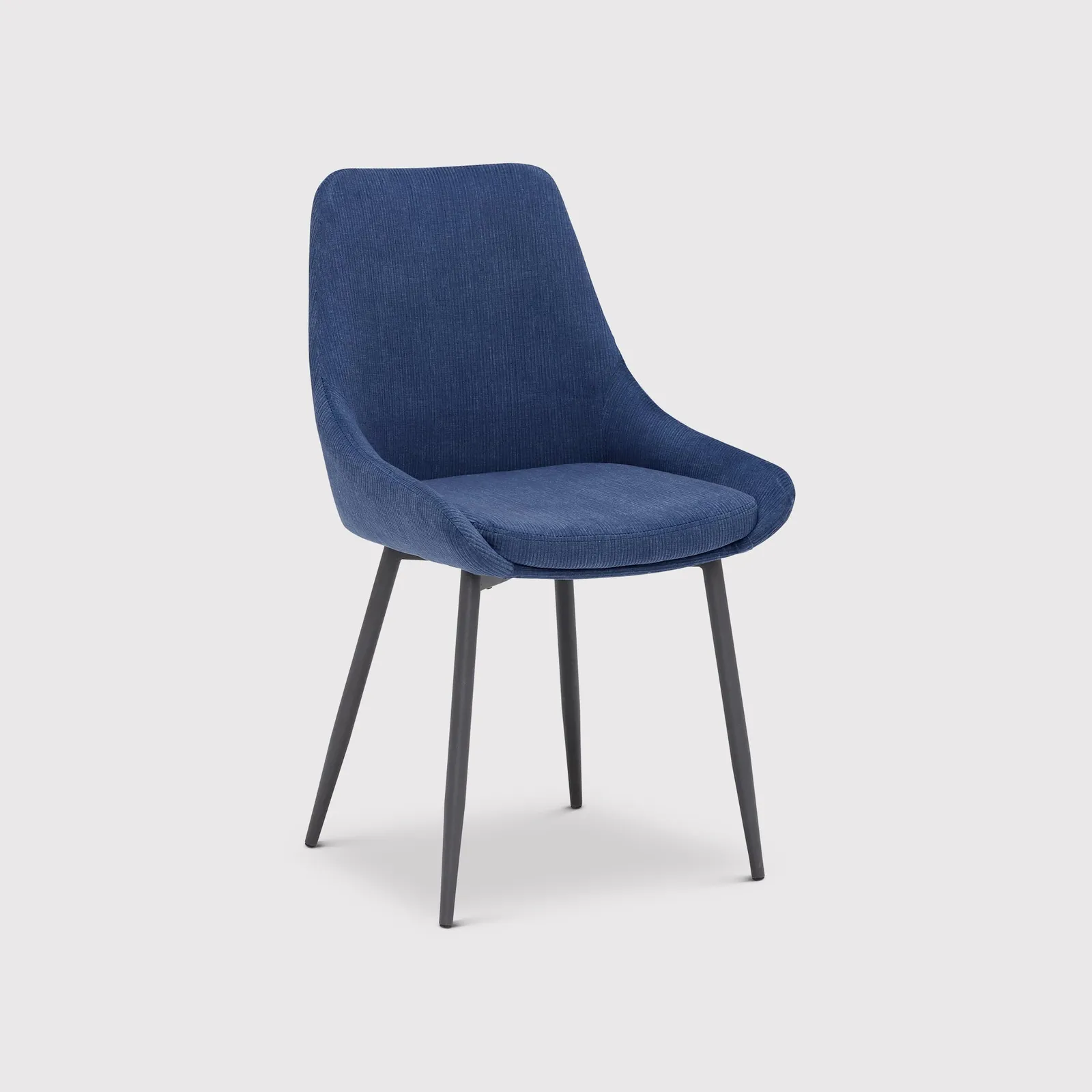 Emmett Dining Chair, Blue Fabric | Barker & Stonehouse 2