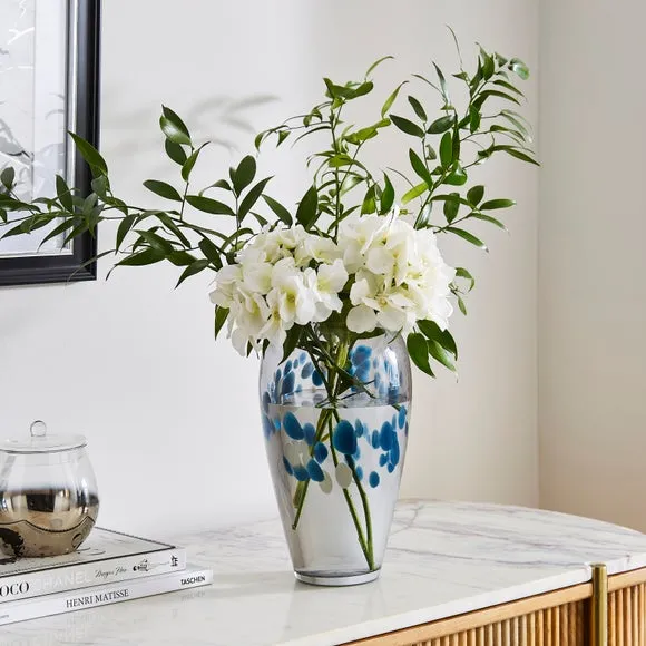 Luxe Galaxy Tall Glass Vase