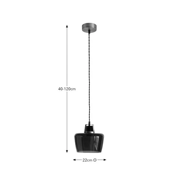 Auburn Modern Adjustable Ceiling Light 6