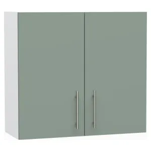 Wickes Orlando Reed Green Wall Unit - 800mm