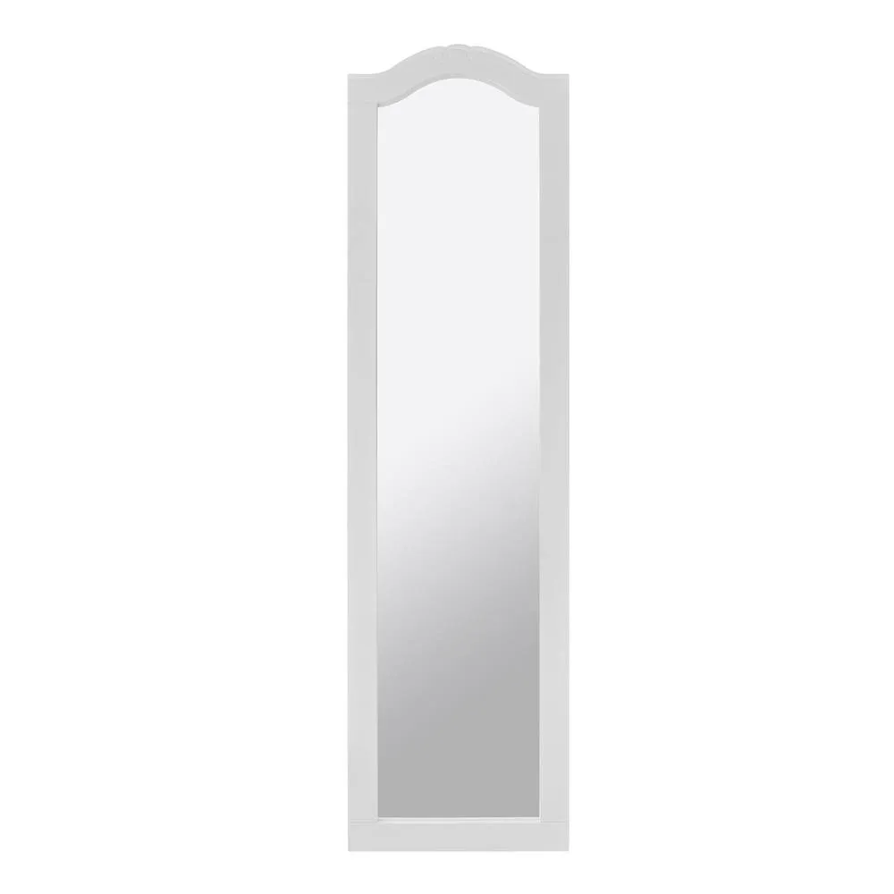 Statement Furniture Juliette Large Full Length Leaner Mirror 45x165cm in White 3