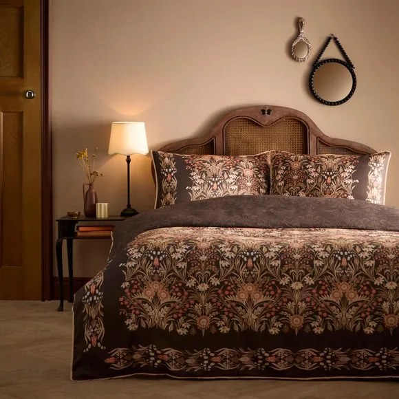 Appletree Audrey 100% Cotton Sateen Duvet Cover & Pillowcase Set