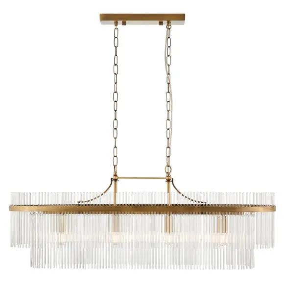 Vogue Langdon Art Deco 4 Light Adjustable Pendant Light 5