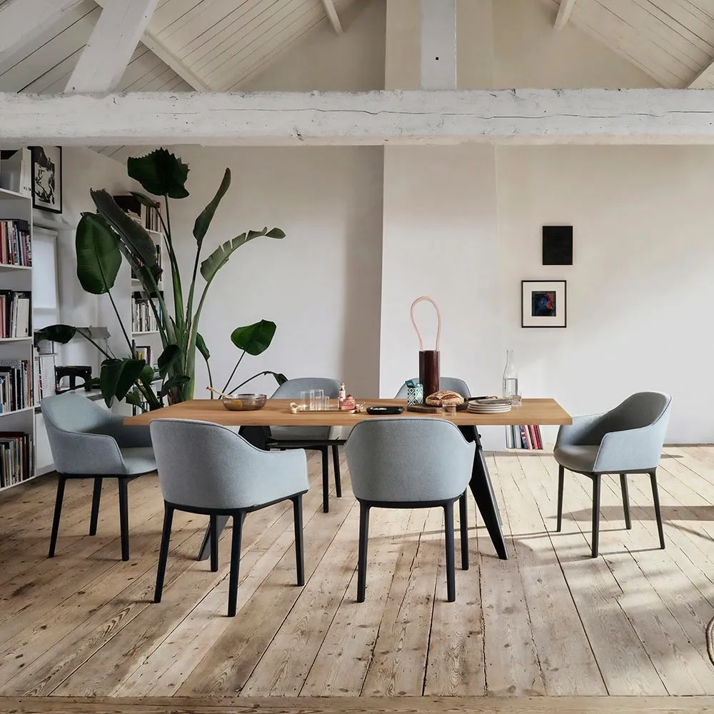 Vitra Softshell Armchair Cognac 5