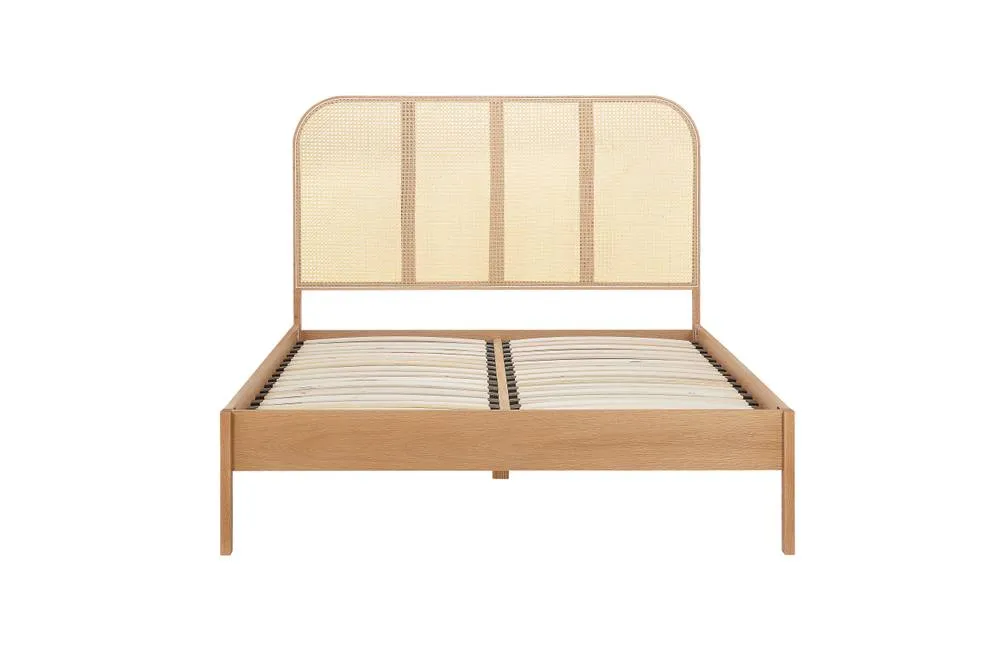 Birlea Rattan Bed Frame Margot Bedstead in Brown 5