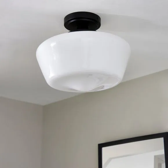 Mondez Bathroom Flush Ceiling Light 2