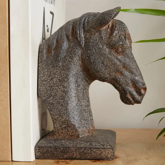 Horse Head Bookends 2