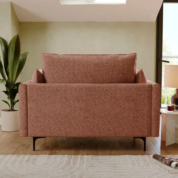 Ruby Fleck Chenille Snuggle Chair 3