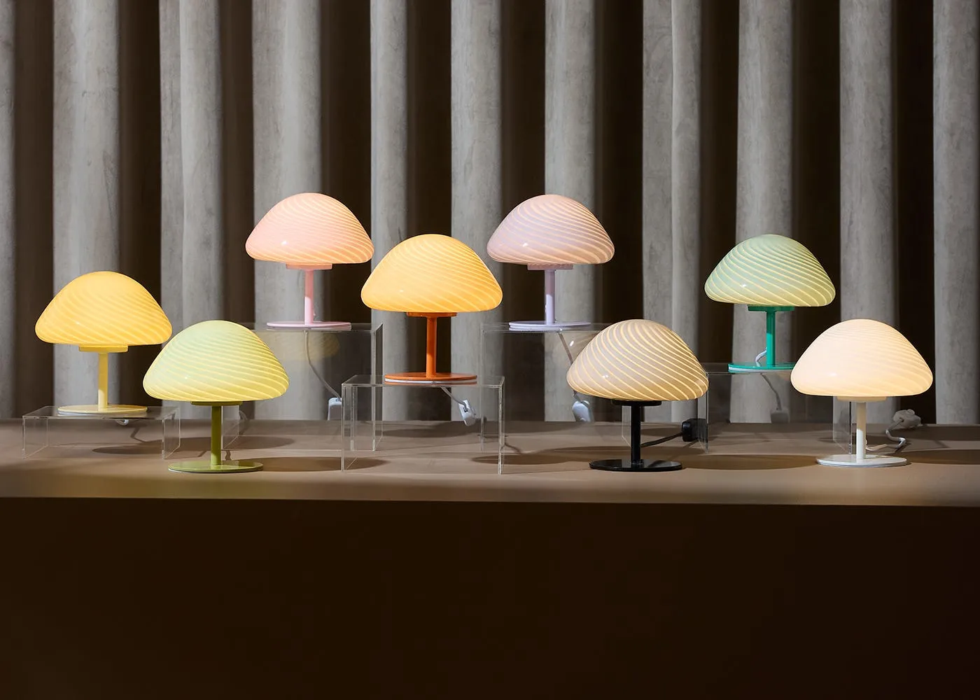 Halo Mini Mush Table Lamp Cream 3