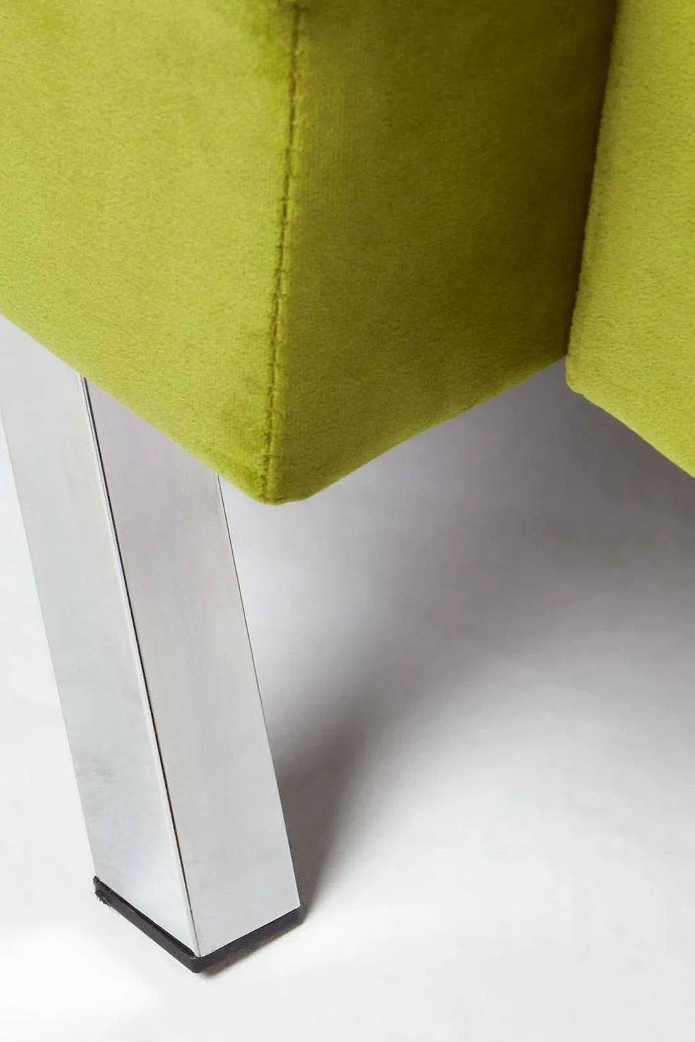 Homescapes Monty Velvet Sofa Bed in Olive 6
