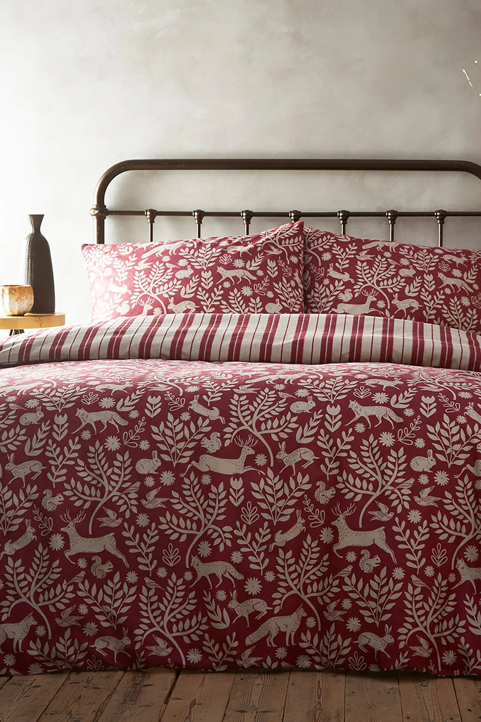 Scandi Woodland Single Duvet Set