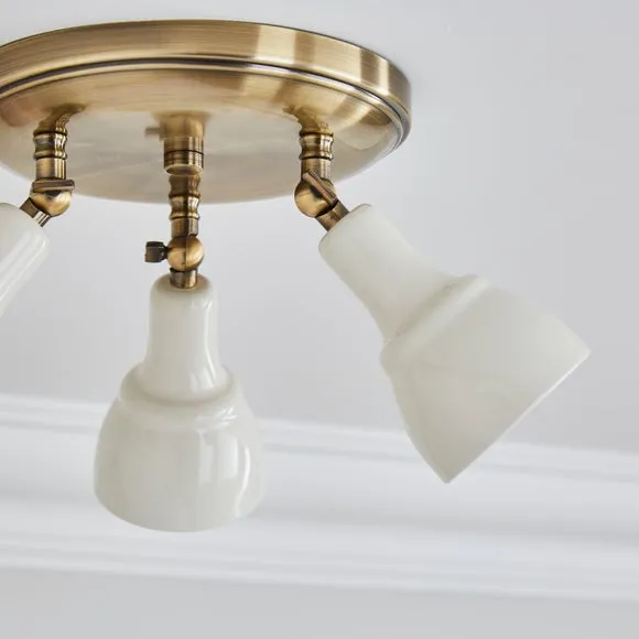 Wybridge 3 Light Semi Flush Spotlight 3