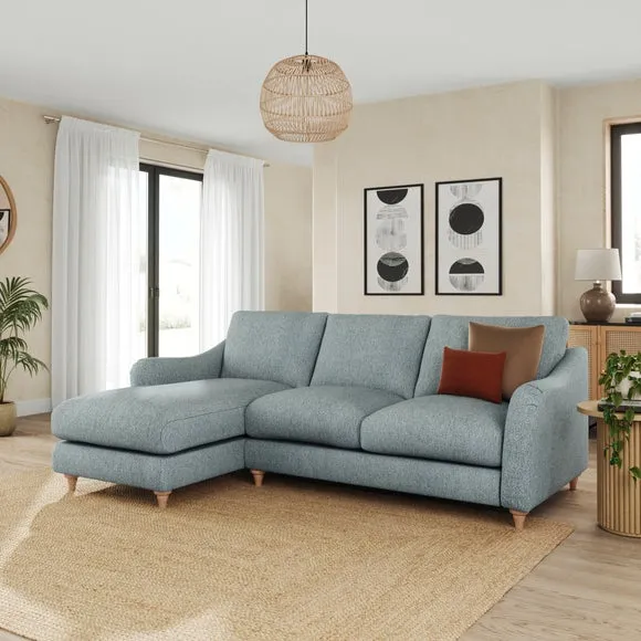 Hattie Cosy Weave Corner Chaise Sofa 1