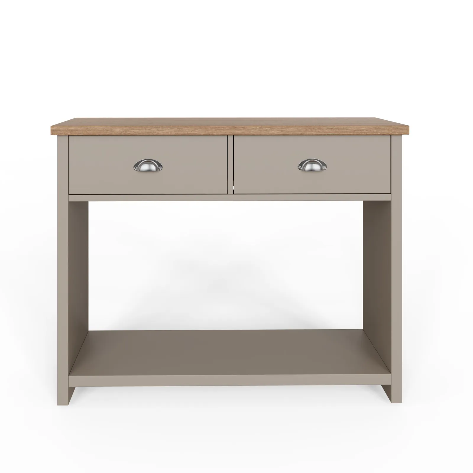 GFW Lancaster Console Hall Table in Grey 4