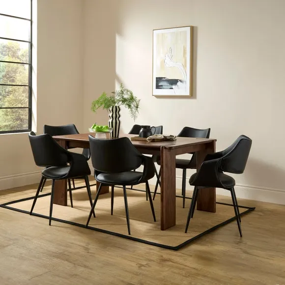 Marley Fold Back Chair, Faux Leather 2