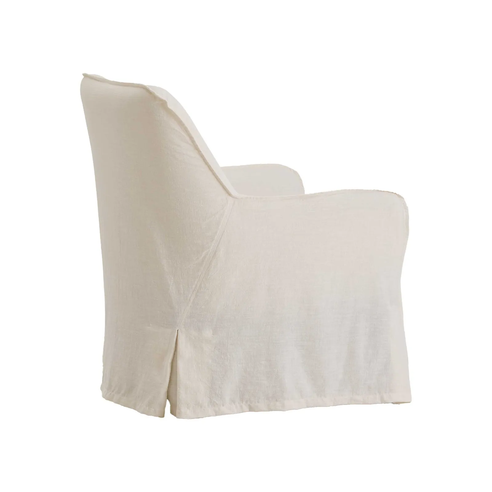 Aspley Armchair, White Fabric | Barker & Stonehouse 3
