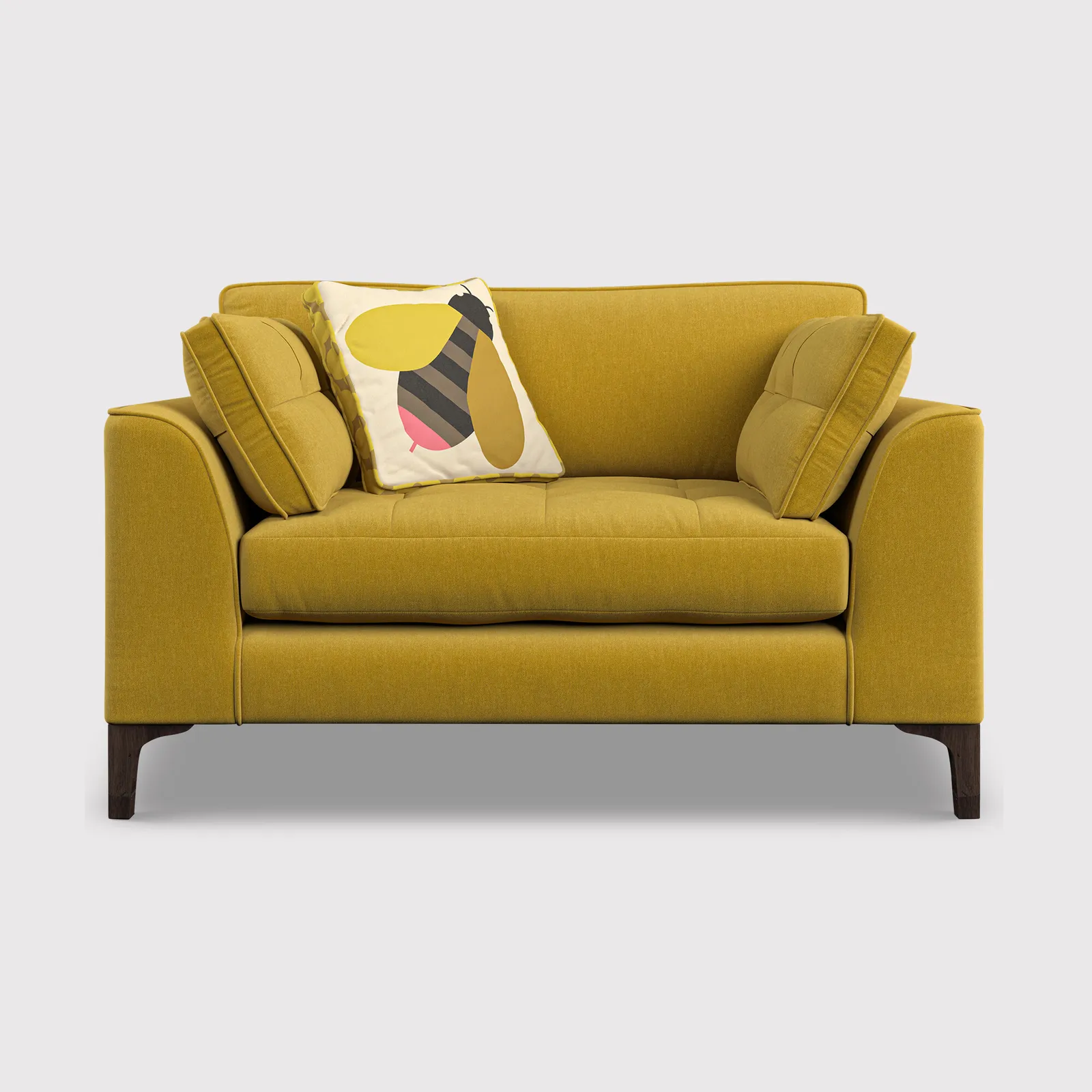 Orla Kiely Arklow Snuggler, Yellow Fabric | Barker & Stonehouse 1