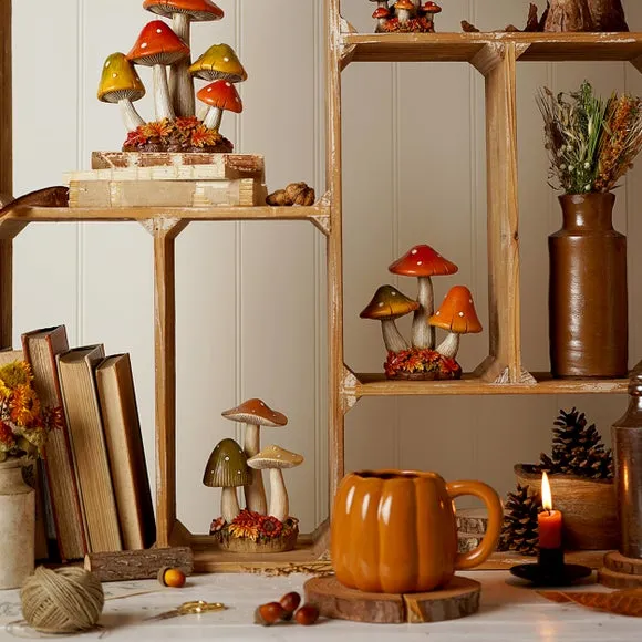 Country Living Tall Red Mushroom Ornament 5