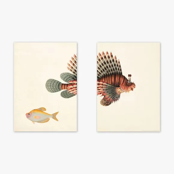 East End Prints Set of 2 Fish Prints 2