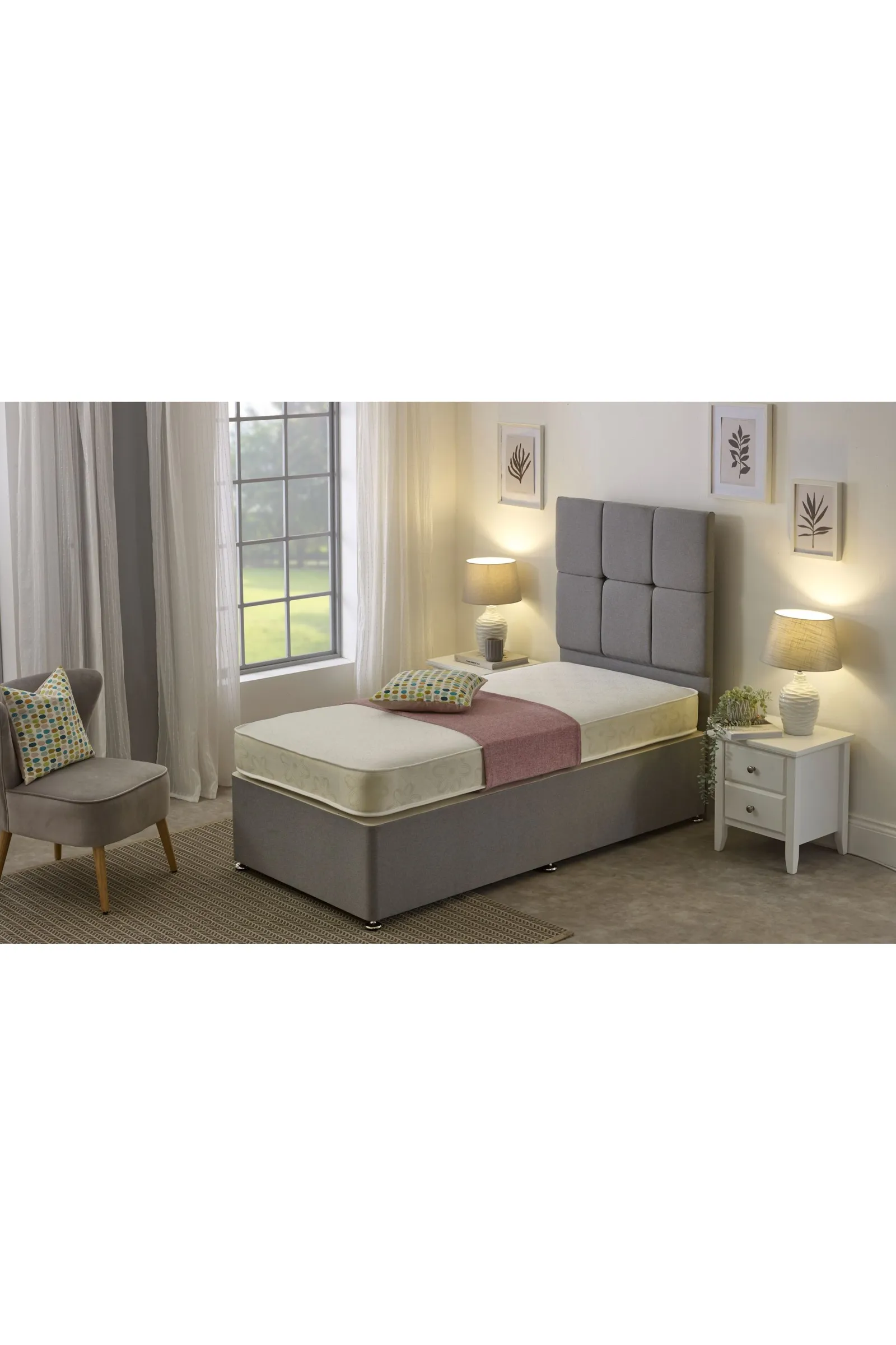 eXtreme Comfort Ltd Damask Essentials Gold Comfort Flattop Mattress