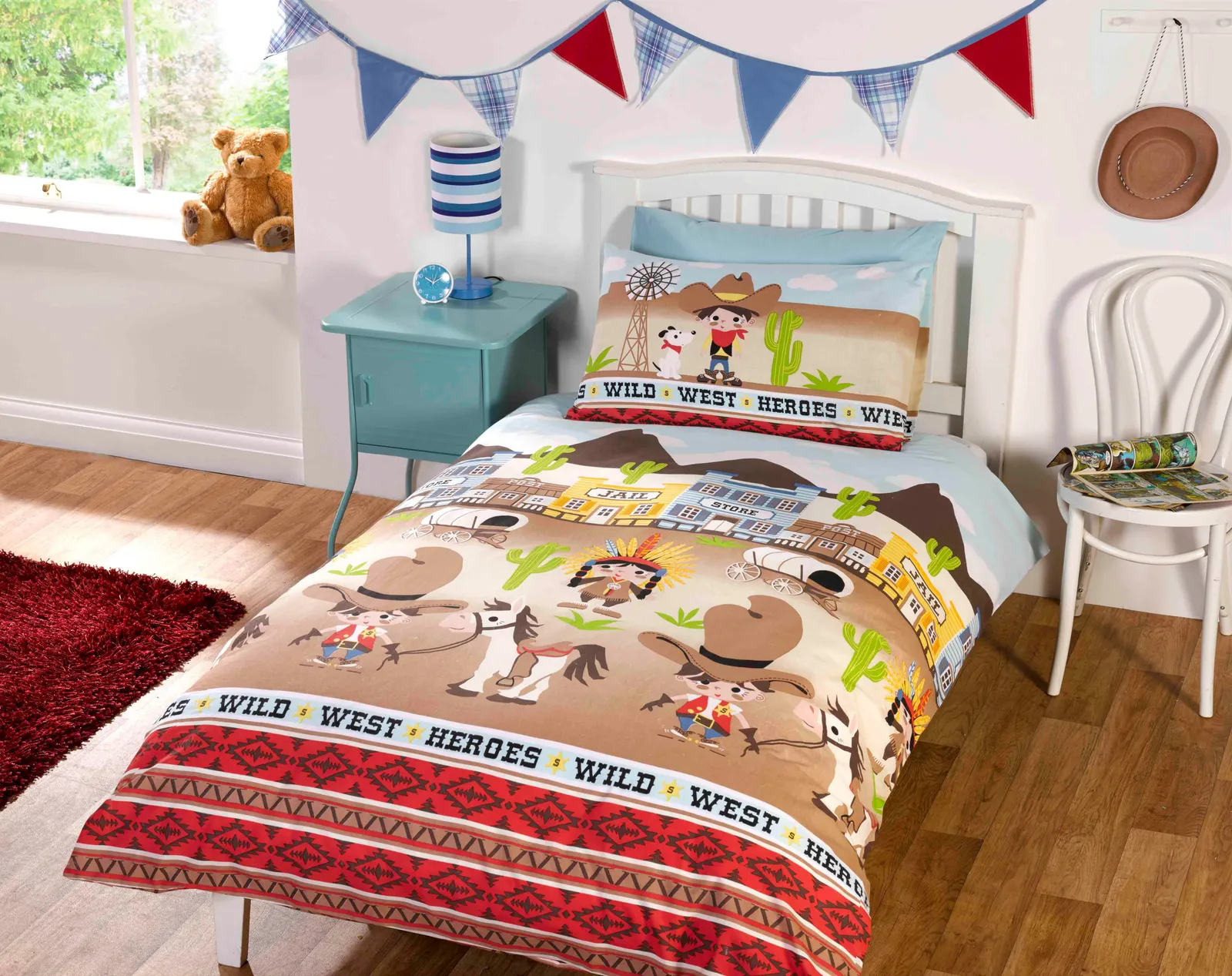 Rapport Home Wild West Polycotton Duvet Cover with Pillowcase