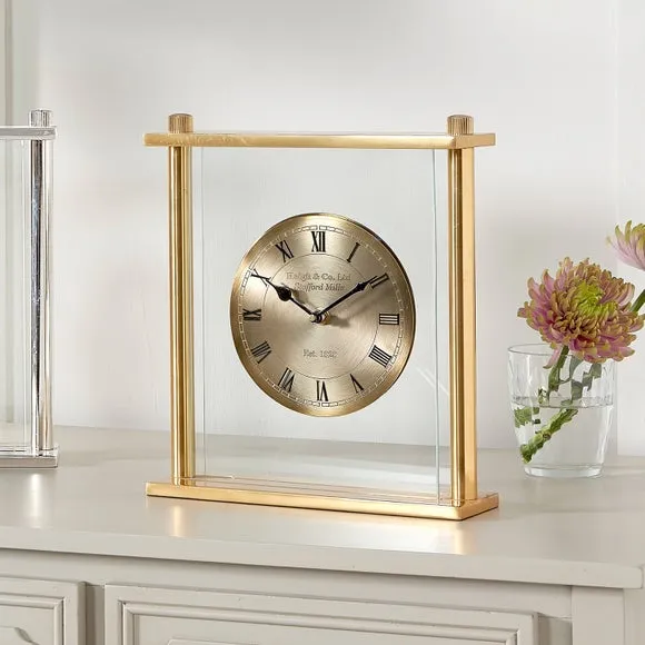 Square Framed Mantel Clock 1