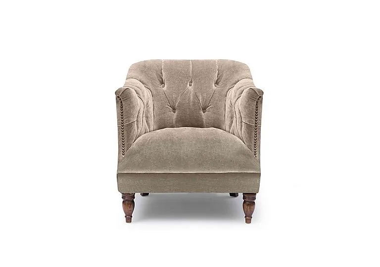 Henson Fabric Accent Tub Chair - Barley