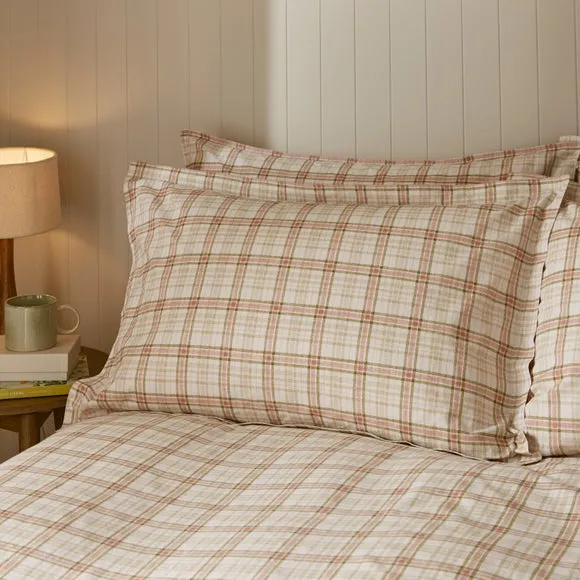 Denton Check 100% Cotton Oxford Pillowcase
