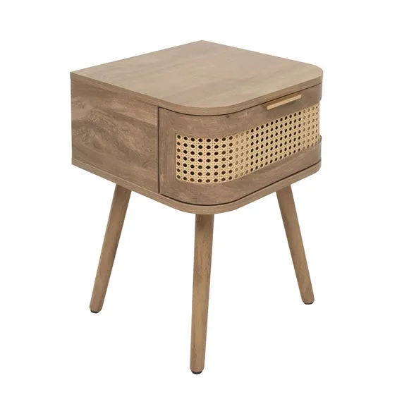 Noah 1 Drawer Bedside Table 5