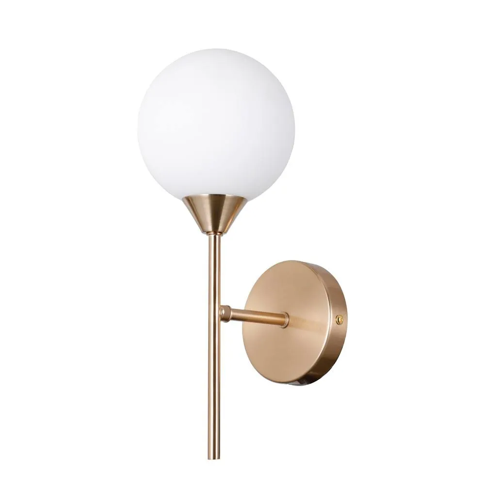 Netlighting Evora Globe Wall Lights Gold