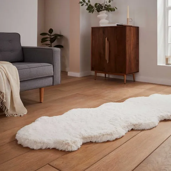 Super Teddy Faux Sheepskin Rug 2