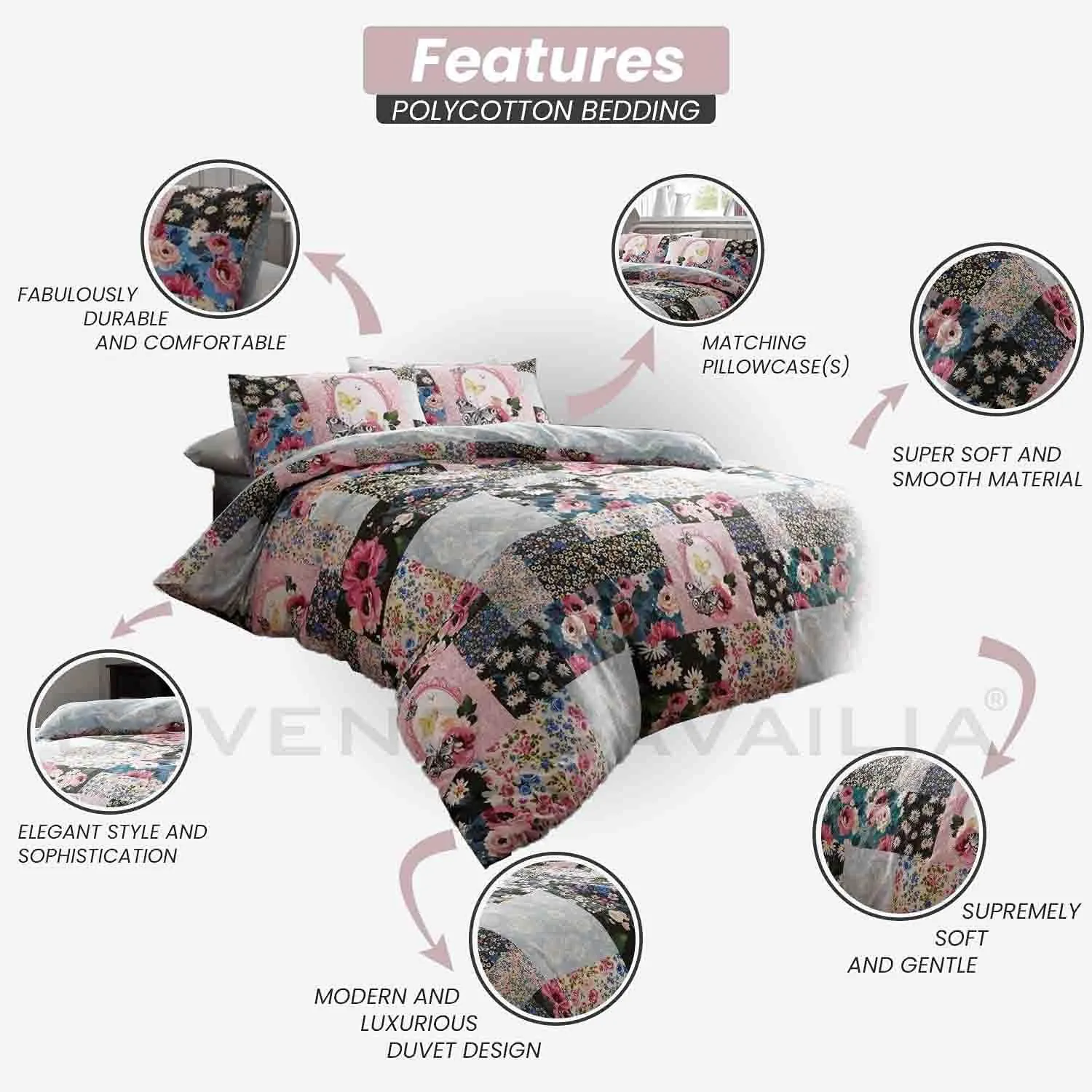 GAVENO CAVAILIA Ellis Printed Duvet Cover 3
