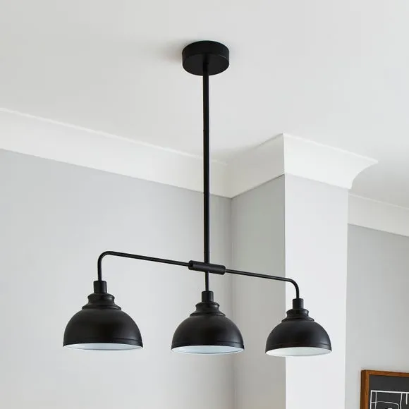 Galley 3 Light Diner Ceiling Light 2