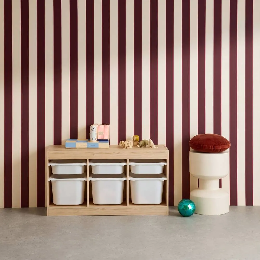 sweeek Children's storage furniture 6 storage bins wood decor in Beige 3