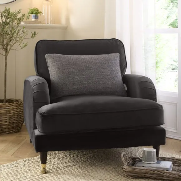 Churchgate Swithland Herringbone Rectangle Cushion Cover 1