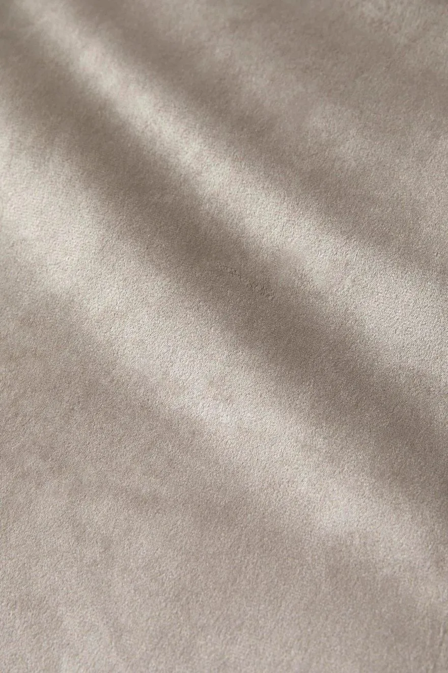 Laurence Llewelyn-Bowen 'Montrose' Luxury Velvet Duvet Cover Set in Natural 2