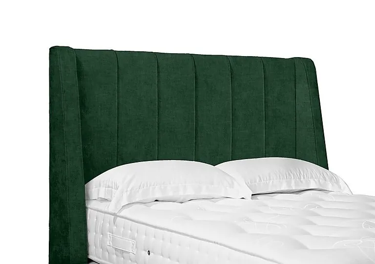 Artisan Collection Alden High Floor Standing Headboard - Double - Tormaline Green