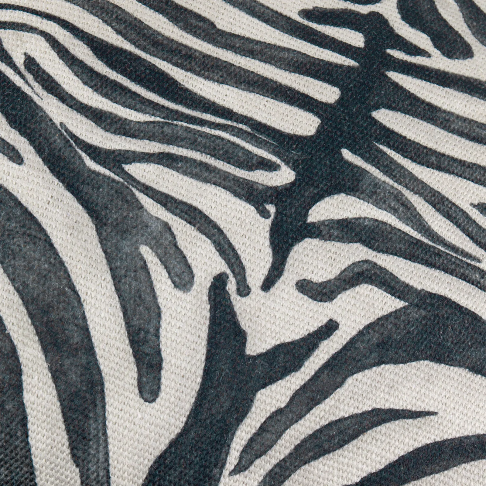 Paoletti Leopardis Zebra Woven Outdoor Cushion 3