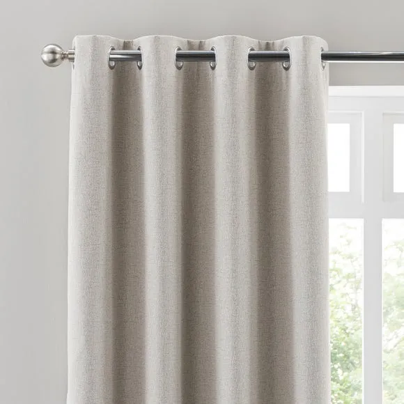Crayton Blackout Eyelet Curtains 1