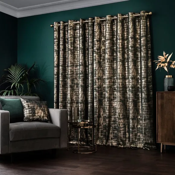 Romano Velour Eyelet Curtains (Blackout Available) 4