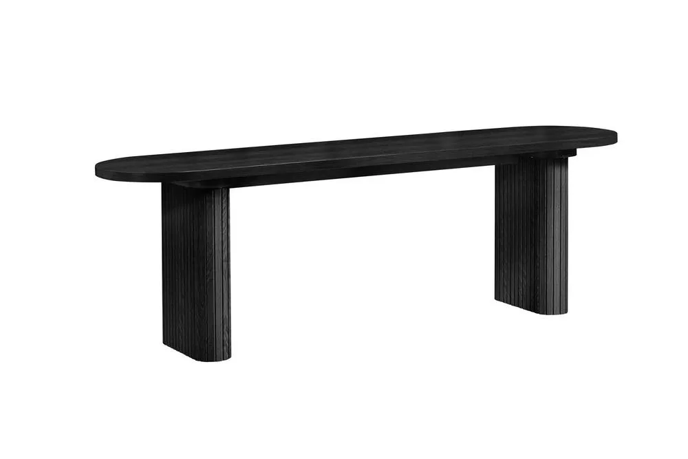 Birlea Axel Dining Bench in Black 6