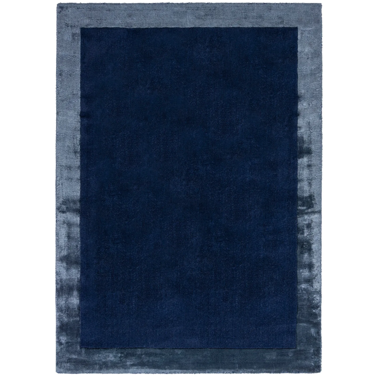 Amaya Wool Rug Navy Blue