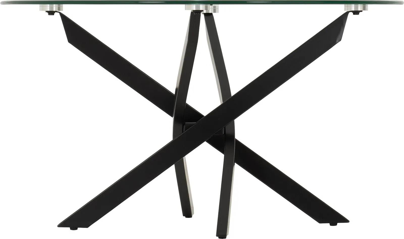 Seconique Sheldon Round Coffee Table in Black 2