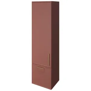 Wickes Haven Rusty Red Wall Hung Tower Unit - 1500 x 400mm