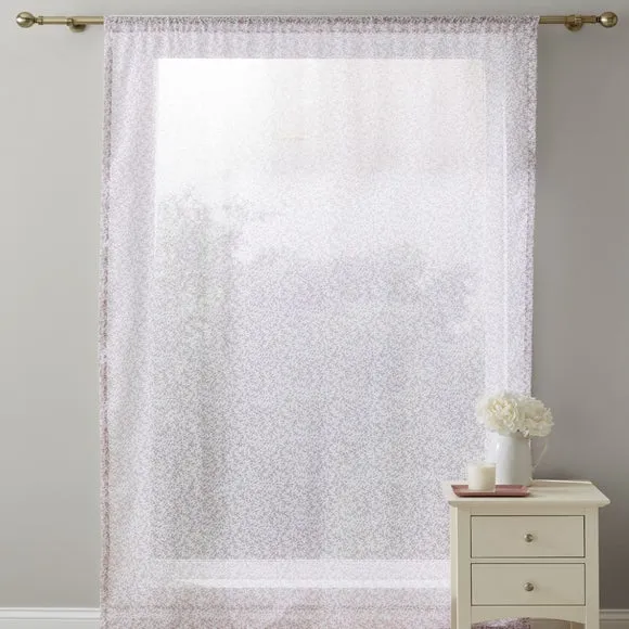 Annie Floral Slot Top Voile Panel 4