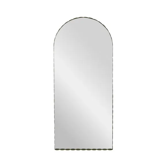 Scalloped Arched Full Length Wall Mirror 2