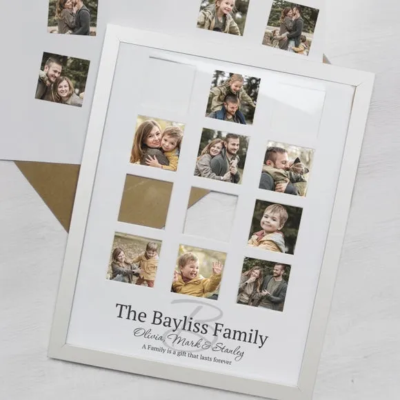 Personalised Family Multi Photo Frame 4