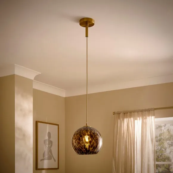 Kira Tortoiseshell Pendant Light 2